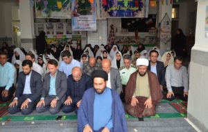 طنین زنگ نماز در مدرسه دخترانه شهید احمد کاظمی گچساران+ تصاویر