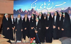 ویژه‌برنامه «چراغ‌های خاکی» در محله سادات+ تصاویر