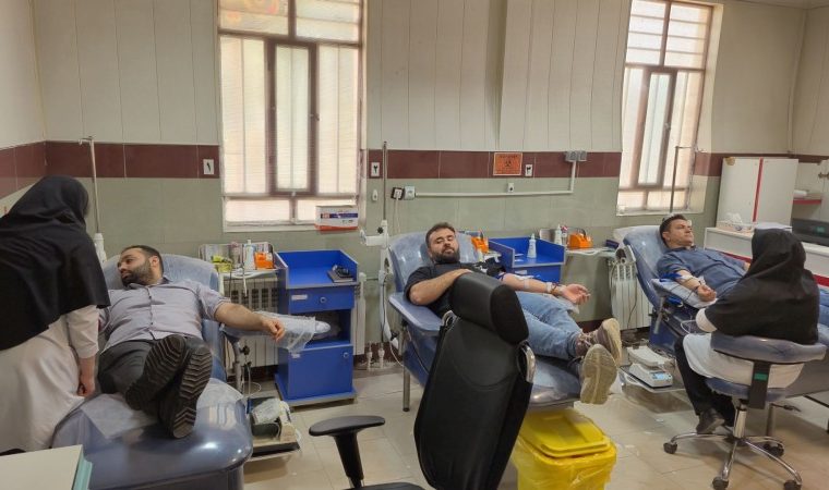 پویش «اهدای خون» در گچساران+ تصاویر