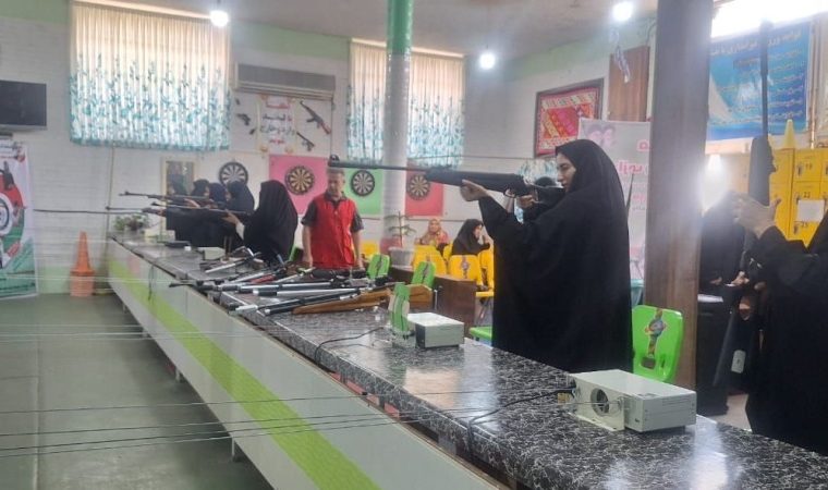 مسابقات تیراندازی گرامیداشت هفته دفاع مقدس در گچساران