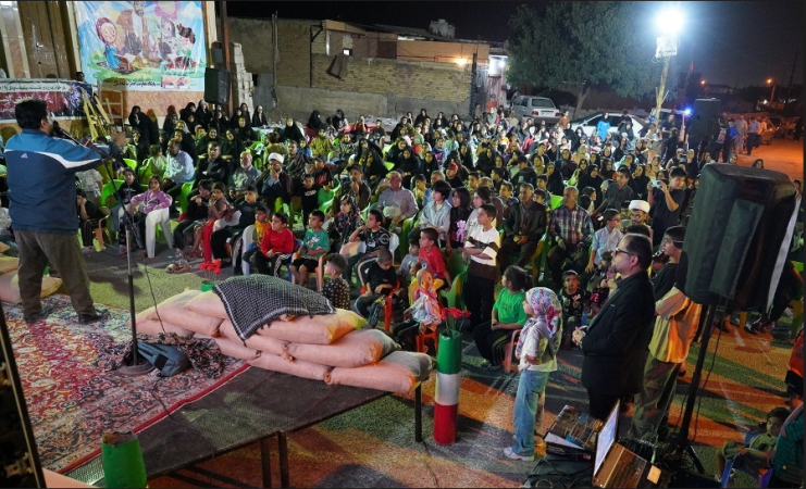 ویژه‌برنامه «چراغ‌های خاکی» در محله آبگرمو+ فیلم