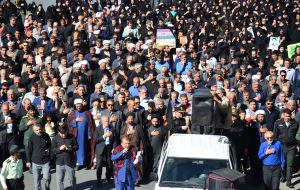 گچساران در سوگ شهید گمنام؛ وداعی به وسعت ایمان