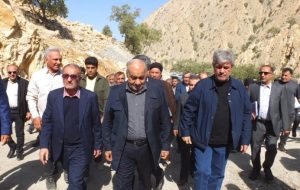 بازدید معاون وزیر راه از پروژه تونل دیل+ تصاویر بازدید معاون وزیر راه از پروژه تونل دیل+ تصاویر