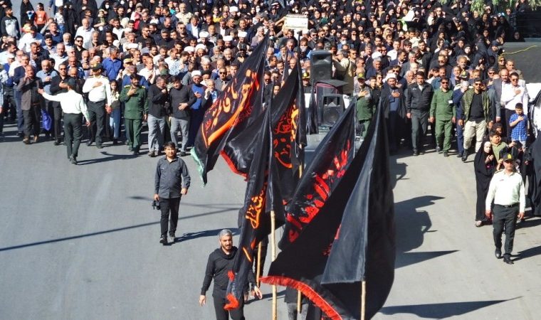 گچساران در سوگ شهادت حضرت فاطمه (س)+ تصاویر و فیلم