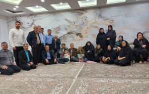 بازگشت به زادگاه پس از ۸۳ سال / ماجرای کم‌نظیر پیرمرد ۹۶ ساله گچسارانی+ تصاویر