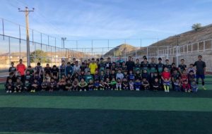 حضور «محمود فکری» در محله سادات گچساران+ تصاویر و فیلم