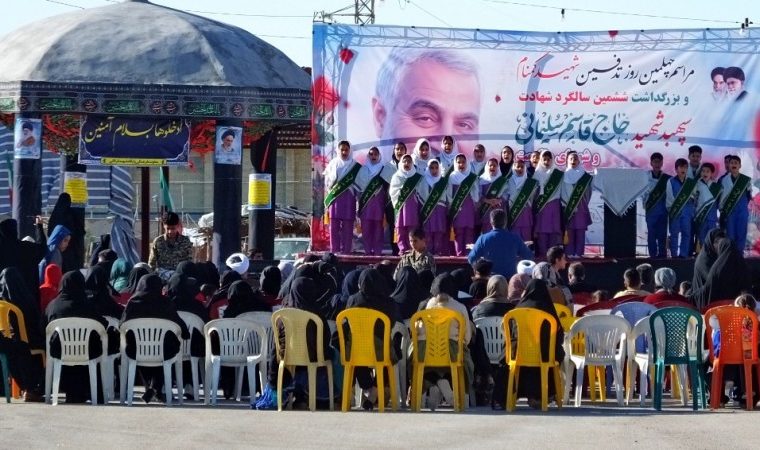 اربعین «شهید گمنام» در تلخاب شیرین گچساران+ تصاویر