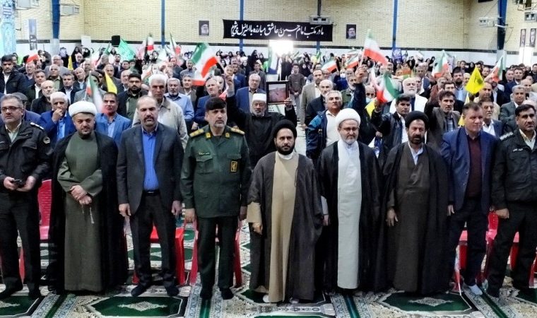 تجمع پرشور گچسارانی‌ها در سالروز حماسه ۹ دی+ تصاویر و فیلم