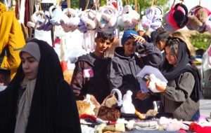 حال‌وهوای «بازار گچساران» در یک روز زمستانی