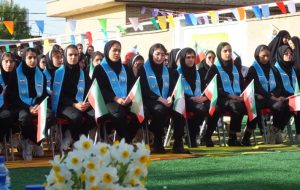 زنگ انقلاب در مدارس گچساران طنین‌انداز شد+ تصاویر