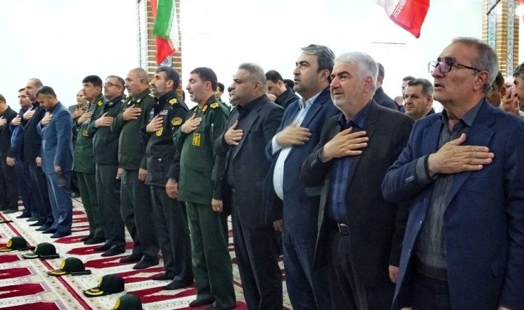 بزرگداشت شهید امنیت «حاج علی فولادی وندا» در گچساران+ تصاویر و فیلم