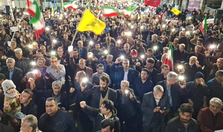 سیل جمعیت گچسارانی‌ها در بیست و نهمین قرار شبانه