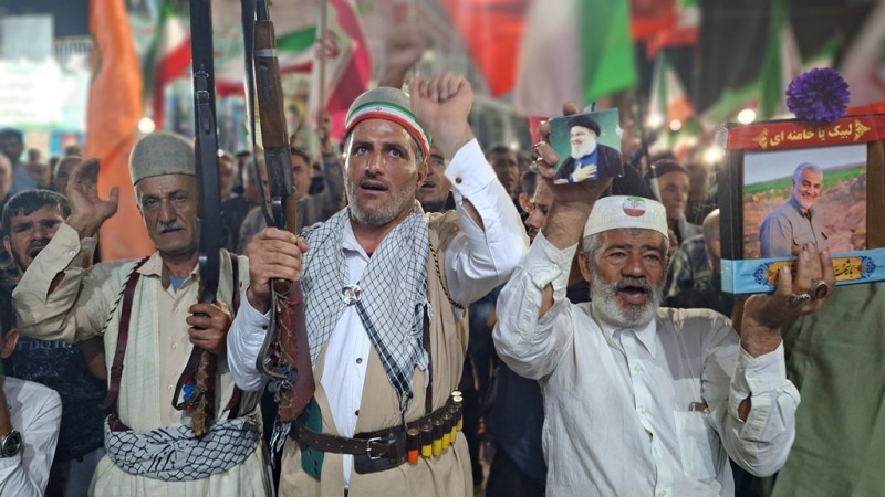 اجتماع پرشور گچسارانی‌ها در شب پنجاه و هفتم