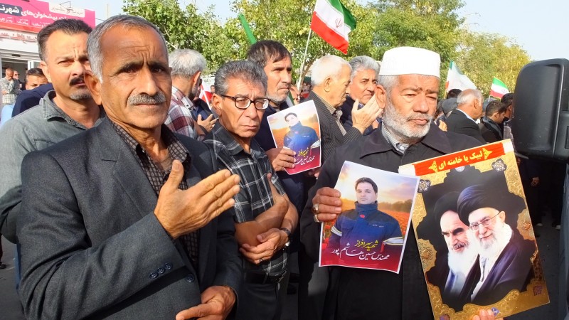 استقبال باشکوه از پیکر شهید «حسین هاشم‌پور»+ تصاویر و فیلم