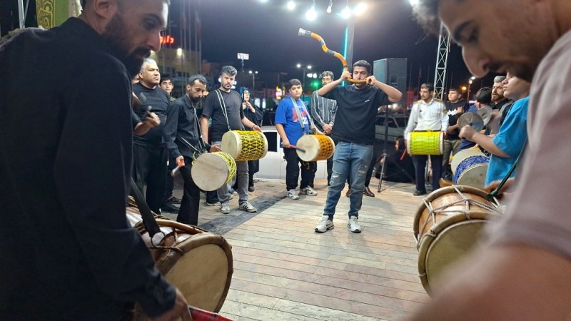 حماسه حضور خستگی‌ناپذیر گچسارانی‌ها+ تصاویر