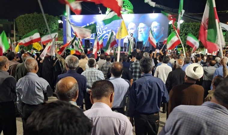 گچساران یک‌صدا در بیعت با رهبر انقلاب+ تصاویر