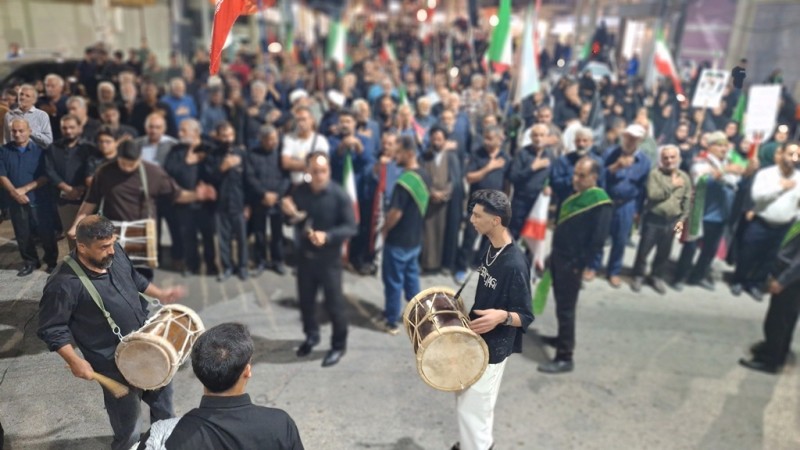 روایت دلدادگی حسینی در گچساران