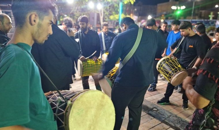 روایت شب «تاسوعای حسینی» در بام نفت ایران