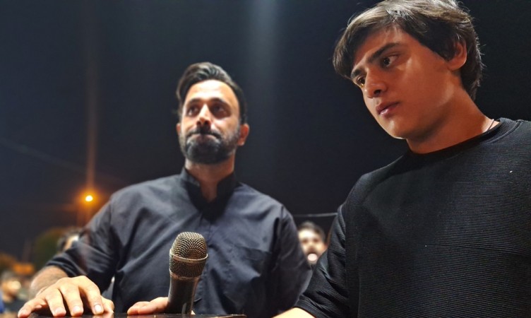 شور جوانان گچسارانی در عزاداری محرم + فیلم