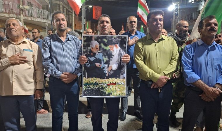 طنین «الله اکبر» در قرار شبانه گچساران+ تصاویر طنین «الله اکبر» در قرار شبانه گچساران+ تصاویر