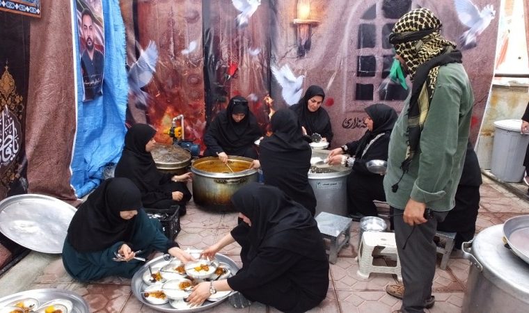 حال‌وهوای موکب «جوانان حسینی» در گچساران+ تصاویر