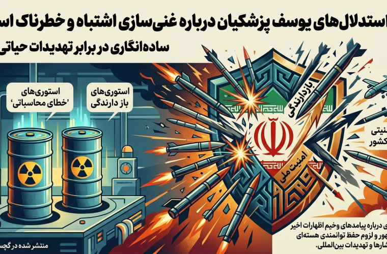 چرا استدلالهای یوسف پزشکیان درباره غنیسازی، ناقص، خطرناک و خلاف منافع ملی است؟ چرا استدلالهای یوسف پزشکیان درباره غنیسازی، ناقص، خطرناک و خلاف منافع ملی است؟