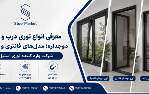 توری درب و پنجره چیست؟ معرفی انواع توری پنجره دوجداره، پلیسه‌ای و کاربرد آن‌ها