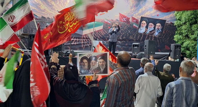نبض شب ۱۷۰ با ضرب‌آهنگ «الله‌اکبر» در گچساران+ تصاویر