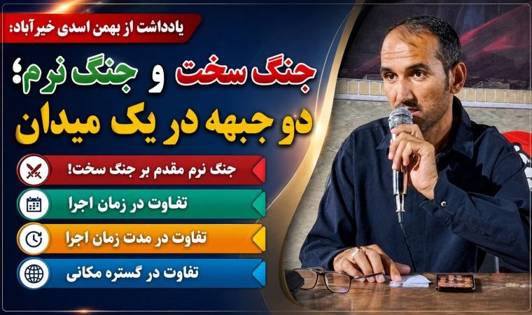 جنگ نرم مقدم بر جنگ سخت!
