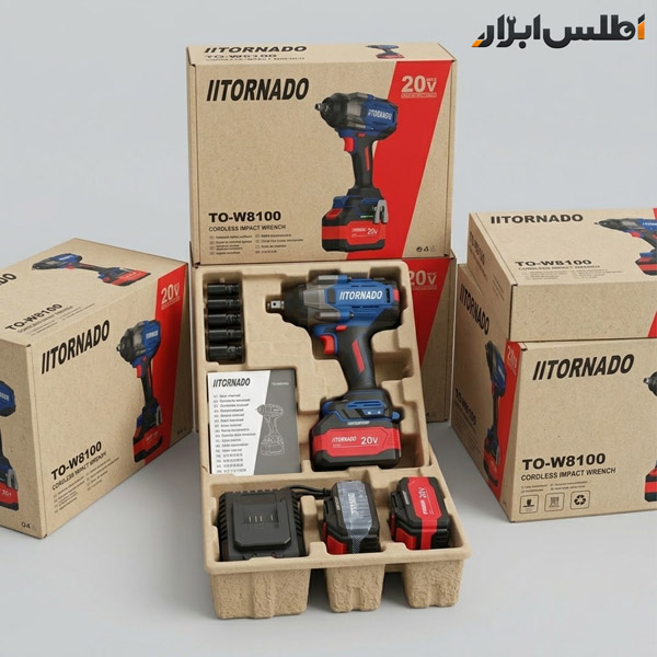 بکس شارژی سوپرقوی تورنادو مدل TO-W8100